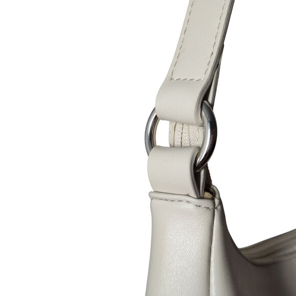 Giani Bernini Women Cream Leather Hobo Bag - Picture 7 of 11